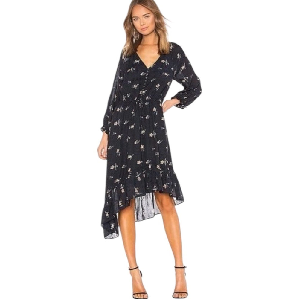 Joie Alithea Dress In Caviar